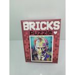 Peluvel - Bricks Puzzle Atatürk Pop Art 100 Parça Yapboz | 10X15 cm