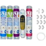 Pemax Water Solutions Pws Kapalı Kasa Su Arıtma Cihazları Uygun Sertifikalı 5li Mebransız 12 Inç Tatlandırıcılı+B12 Alkali