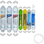 Pemax Water Solutions Pws Kapalı Kasa Su Arıtma Cihazlarına Uygun Eco 7li Mebransız Alkali+Mineral+Detox+Tatlandırıcı Set