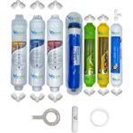 Pemax Water Solutions Pws Kapalı Kasa Su Arıtma Cihazlarına Uygun Eco 7li Reverse Osmosis Alkali+Mineral Mebran Set