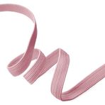 Pembe 12 mm 5 mt Dayanıklı Sert Yassı Elastik Şerit Lastik