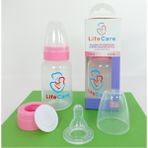 Pembe 125ML Biberon, Güvenle Kullanabileceğiniz Şık ve Dayanıklı Tasarım - Ahşap - Bej