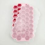 Pembe 2PCS-74CUBE 4/2/1pcs Silikon Buz Küpü Kalıp 148 Küp Büyük Kapasiteli Buz Tepsileri Gıda Sınıfı Buz Yapıcı Bpa Ücretsiz Yeniden Kullanılabilir Buz Yapıcı Kapaklı (Yurt Dışından) - Ice Cream Tubs - Renkli