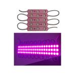 Pembe 3 Ledli Kablolu Parmak Led 12 V 5 Adet