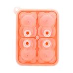 Pembe-4 Top Ayı 3D Küçük Teddy Bear Şekli Buz Küpü Kalıp Gıda Sınıfı Silikon Buz Küpü Kalıp Küçük Teddy Bear Buz Kutusu Ev Bar Buz Bloğu Kutu Kalıbı (Yurt Dışından) - Ice Cream Tubs - Renkli