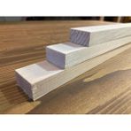 Pembe Ahşap Hobi Çıtası 16X31 Mm, 49 Cm, 5'li Paket - Seçenek 1 - Ahşap - Bej
