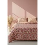 Pembe Bahar Çift Kişilik Peluş Battaniye - 200 x 220 cm