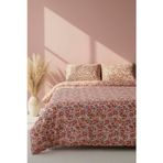 Pembe Bahar Çift Kişilik Peluş Battaniye