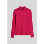 Pembe Balıkçı Yaka Basic Uzun Kollu Kadın Body - 97306