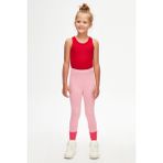 Pembe Basic Kız Çocuk Yazlık Tayt - 11 Yaş