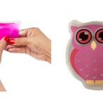 PEMBE BAYKUŞ CEP SOBASI,EL ISITICI,SICAK SU TORBASI PVC 9cm