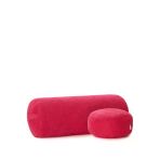 Pembe Bolster & Meditasyon Minderi