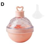 Pembe Buz Hokeyi Kalıp Silikon Viski Buz Küpü Kalıp Tepsi Küp Kalıp Yuvarlak Buz Buz Yapıcı Renkli Top Buz Kalıbı Büyük Kalıp Topu G7B2 (Yurt Dışından)