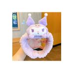 Pembe Çarşı Kuromi Peluş Saç Bandı Sanrio Kawaii 1 Adet