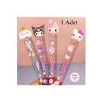 Pembe Çarşı Sanrio Kuromi My Melody Cinnamoroll Hello Kitty Cetvel 1 Adet