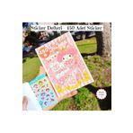 Pembe Çarşı Sevimli Sanrio Sticker Defteri ( 450 Adet Minik Sticker )
