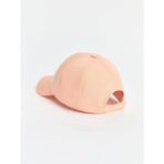 Pembe Çiçek Nakışlı Kadın Kep Şapka