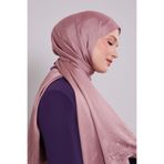 Pembe Damla Taşlı Diamond Şal