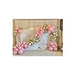 Pembe Deniz Kumu Krom Gold Balon Seti 50 Adet
