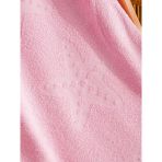 Pembe Desenli Plaj Havlusu 70X140 Cm
