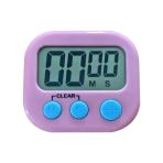 Pembe Dijital Ekranlı Alarmlı Mıknatıslı Mutfak Zamanlayıcı Fırın Timer A95