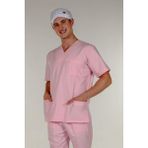 Pembe Doktor Hemşire Üst Erkek Cerrahi Forma - 52