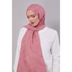 Pembe Geometrik Desen Grazia Şal
