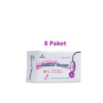 Pembe Gün Airiz Günlük Ped 30'lu - Active Oxygen & Negative Ion - Ince, Ferah ve Koku Önleyici Ped x8 Paket