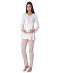 Pembe Hamile Lohusa Pijama Takımı Effort, 2XL, EF3062-198042719634