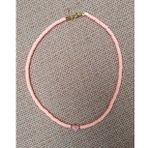 Pembe Kalp Boncuk Fimo Kolye Renkli Kadın Kolye PYTKFIMOKLYE0126