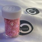 Pembe Kalpli Pul Tek Renk Okul Kurs Hobi Sanatsal Malzemeler Okul Öncesi Anaokulu (Pembe) 1 Küçük Şişe