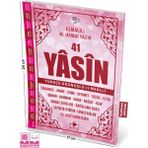 Pembe Kapak 41 Yasin-i Şerif Türkçe Okunuşlu ve Mealli (Orta Boy)