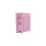 Pembe Karton Dosya Yarım Kapak 50 Ad/pk.