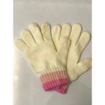 Pembe Kız Çocuk Eldiven 8-12 Yaş Krem-8-12 Yaş