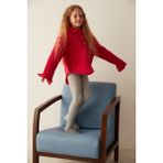 Pembe Kız Çocuk Pretty Karina Külotlu Çorap PCPPKARG16SK - Açık Gri