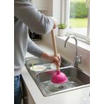 Pembe - Klozet, Banyo Ve Lavabo Gider Açma Pompası