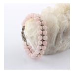 Pembe Kuvars Doğal Taşı Bileklik - 6 mm B649