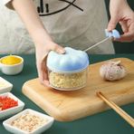 Pembe Manuel Sarımsak Ezici Pres Ev Kırıcı El Kıyılmış Sarımsak Baharat Basın Kesme Aleti Sebze Doğrayıcı Kichenaccessories (Yurt Dışından) - Garlic Presses - Renkli