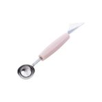 Pembe Mutfak Aksesuarları Çift Kafalı Paslanmaz Çelik Oyma Bıçağı Meyve Karpuz Dondurma Balye Kepçe Yığınları Kaşık Ev Gadget'lar (Yurt Dışından) - Ice Cream Scoops & Stacks - Renkli