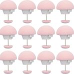 Pembe Nevresim Takımı 12 Parça Nevresim İğnesi, Yorgan Kılıfı Klipsleri Nevresim, Yastık, Perdeler Için Nevresim Tutucu (Pembe)