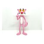 Pembe Panter Dekoratif Figür - 3D Yazıcı Tasarım Karakter Biblo - Nostaljik Hediye