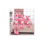 Pembe Panter Peluş 60 Cm Tişörtlü Pelüş Figür Oyuncak Hediyelik