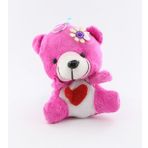 PEMBE PELUŞ ANAHTARLIK AYICIK