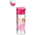 Pembe Presnes Suluk 500 Ml - Çocuk Suluk, Matara, Pipetli Suluk, Askılı Suluk Kızlı Matara