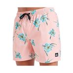 Pembe Quiksilver Erkek Yüzme Şortu EVERYDAY STRAIGHT VOLLEY 15 EQYJV04121-MEF7