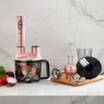 Pembe Renkli Çok Fonksiyonlu Yüksek Performanslı Mutfak Blender Seti