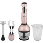 Pembe Rosegold Blender Seti, Şık ve Fonksiyonel Mutfak Aksesuarı