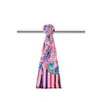 Pembe Sarmaşık Desen Soft Şal