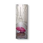 Pembe Şemsiye Tablosu 40 x 120