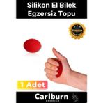Pembe Silikon El Egzersiz Topu, Bilek ve Parmak Güçlendirme, Fizik Tedavi Topu - Açık Pembe
